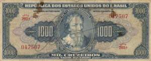 1000 Cruzeiros